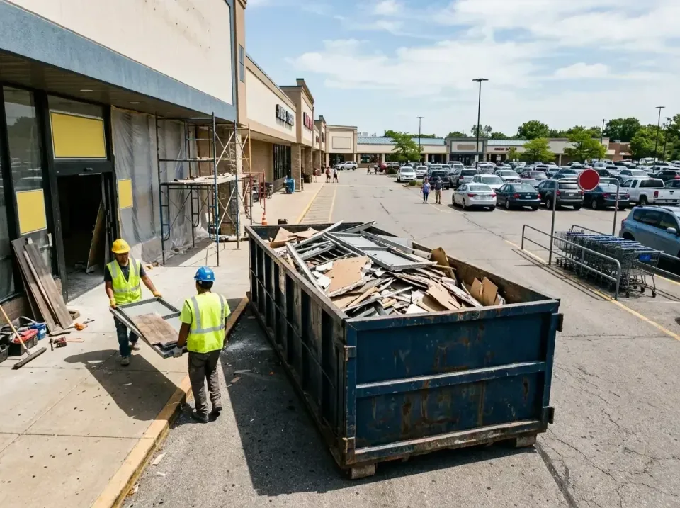 retail-store-renovation-debris-003 — frequently asked questions, Roll-off Dumpster Rentals in Essex, MD